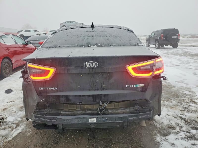 97315055 :رقم المزاد ، KNAGN4AD0F5081700 vin ، 2015 Kia Optima Ex Hybrid 4dr مزاد بيع