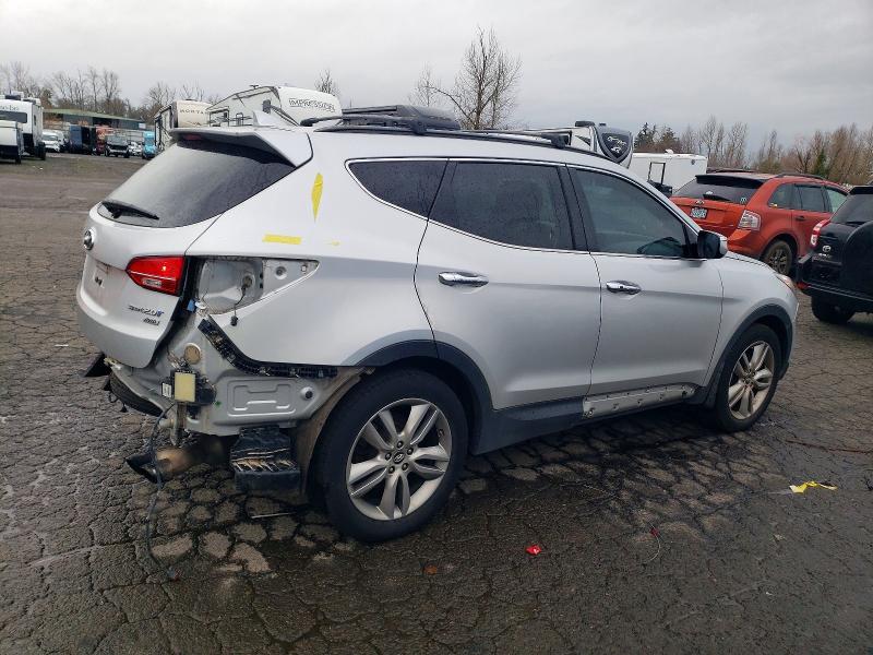 2014 Hyundai Santa Fe მანქანა იყიდება აუქციონზე, vin: 5XYZUDLAXEG224434, აუქციონის ნომერი: 99455755