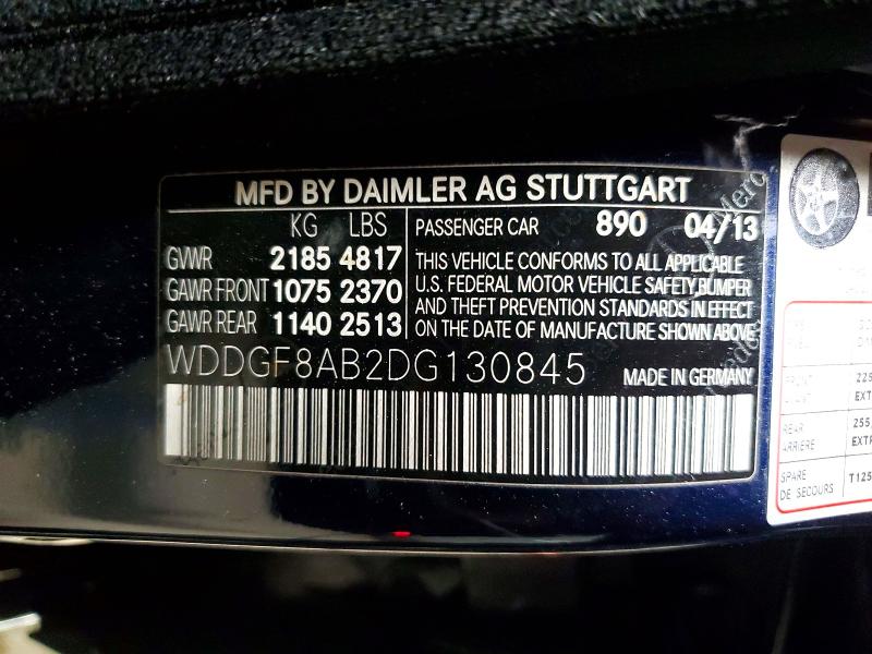 Продажа на аукционе авто 2013 Mercedes-benz C, vin: WDDGF8AB2DG130845, номер лота: 72847195