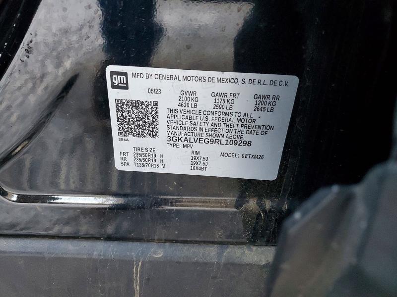 Продаж на аукціоні авто 2024 Gmc Terrain, vin: 3GKALVEG9RL109298, номер лоту: 73843085