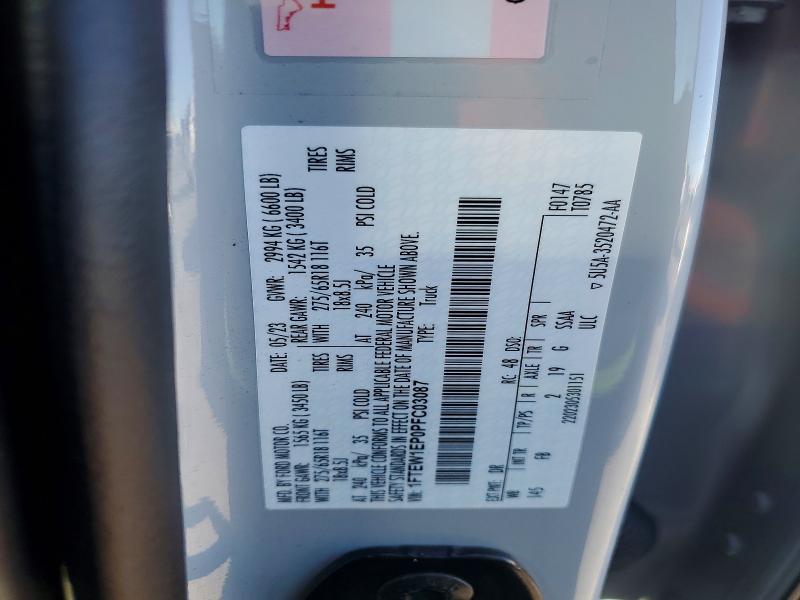 Aukcja sprzedaży 2023 Ford F150 Super, vin: 1FTEW1EP0PFC03087, numer aukcji: 73369785