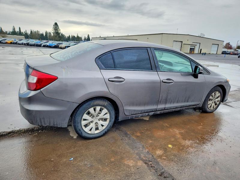 2012 Honda Civic მანქანა იყიდება აუქციონზე, vin: 19XFB2F58CE377190, აუქციონის ნომერი: 74928175