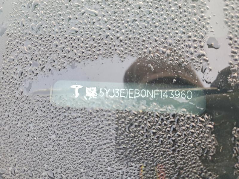 Продажа на аукционе авто 2022 Tesla Model 3, vin: 5YJ3E1EB0NF143960, номер лота: 99099335