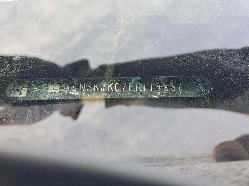 72622915 :رقم المزاد ، 1GNSKJKC7FR119837 vin ، 2015 Chevrolet Suburban K مزاد بيع