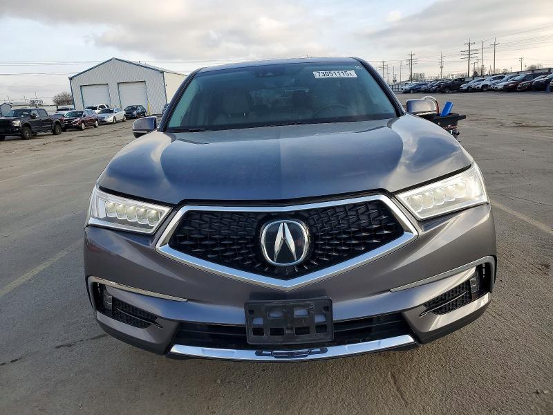 73051115 :رقم المزاد ، 5FRYD4H77HB007636 vin ، 2017 Acura Mdx مزاد بيع