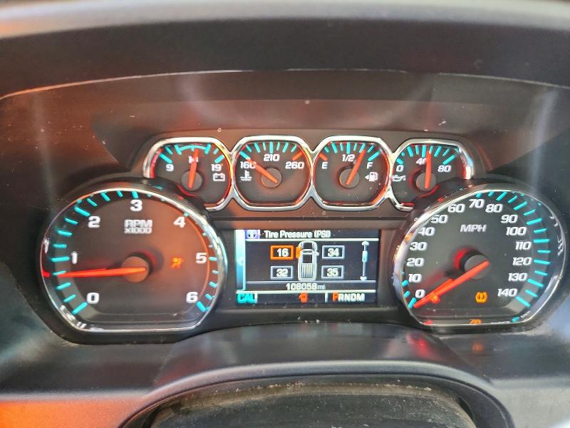 99708145 :رقم المزاد ، 1GCVKRECXGZ327292 vin ، 2016 Chevrolet Silverado مزاد بيع