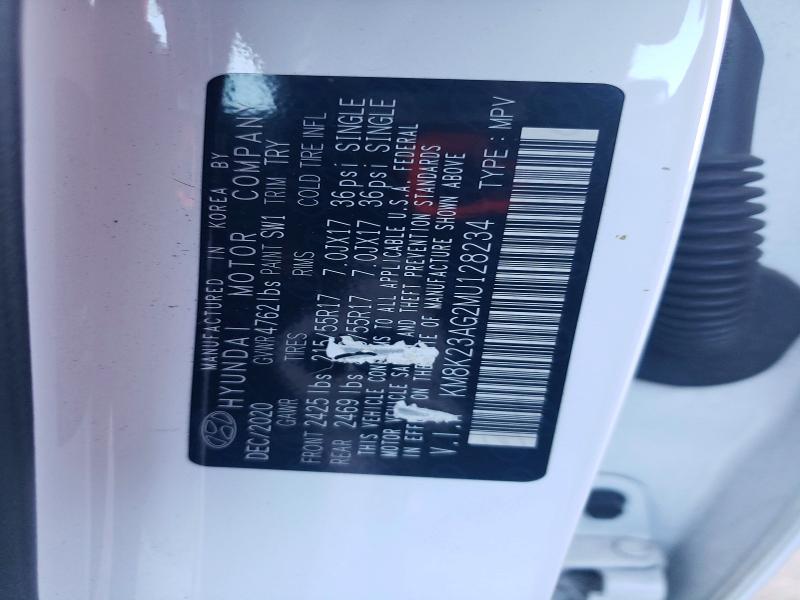 Продаж на аукціоні авто 2021 Hyundai Kona, vin: KM8K23AG2MU128234, номер лоту: 99305555