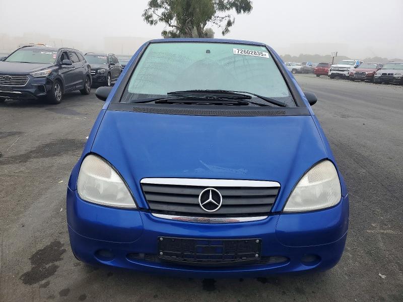 72602835 :رقم المزاد ، WDB1680311J130677 vin ، 1998 Mercedes Benz A مزاد بيع