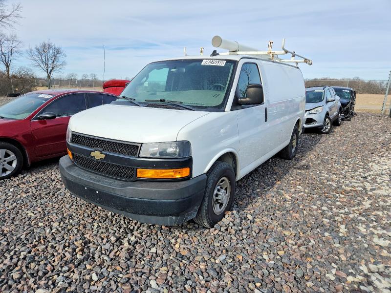 98376535 :رقم المزاد ، 1GCWGAFP4K1164395 vin ، 2019 Chevrolet Express G2 مزاد بيع
