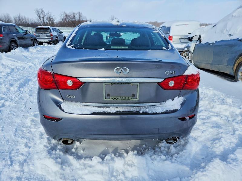 74303055 :رقم المزاد ، JN1BV7AR7EM696990 vin ، 2014 Infiniti Q50 Base مزاد بيع