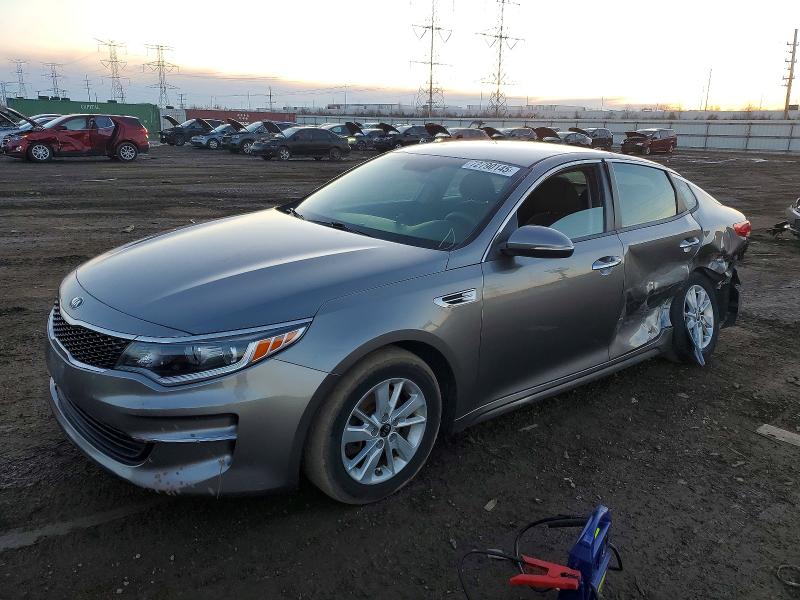 72790145 :رقم المزاد ، 5XXGT4L34HG156586 vin ، 2017 Kia Optima Lx مزاد بيع