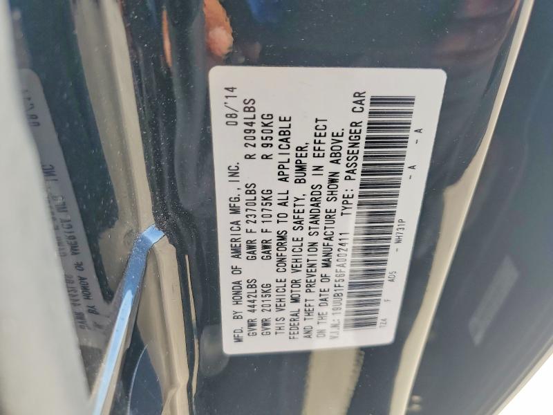 Aukcja sprzedaży 2015 Acura Tlx, vin: 19UUB1F56FA002411, numer aukcji: 75041995