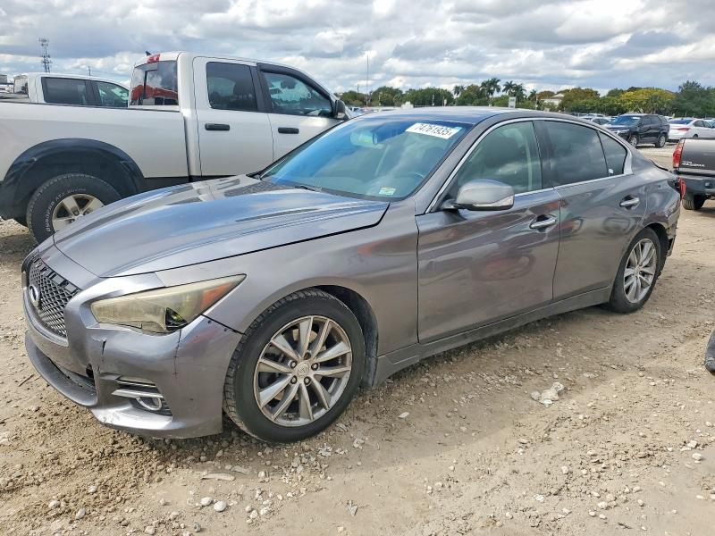 Продаж на аукціоні авто 2014 Infiniti Q50, vin: JN1AV7AR4EM703423, номер лоту: 74761935