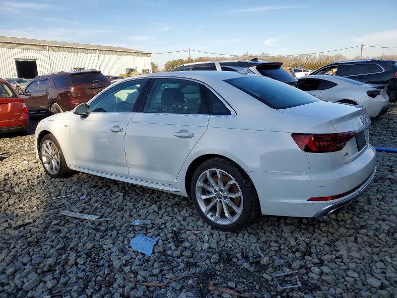 Aukcja sprzedaży 2019 Audi A4 Premium, vin: WAUENAF40KA118258, numer aukcji: 73036735