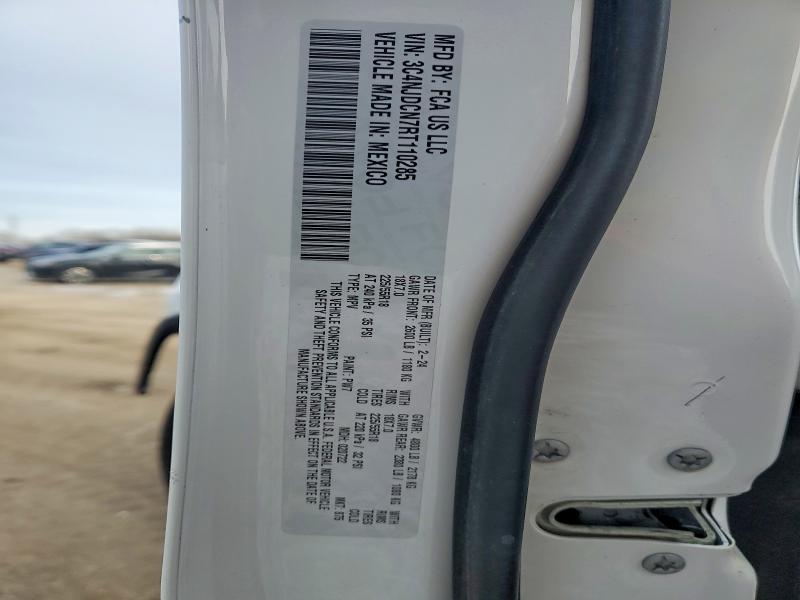 73751175 :رقم المزاد ، 3C4NJDCN7RT110285 vin ، 2024 Jeep Compass Li مزاد بيع