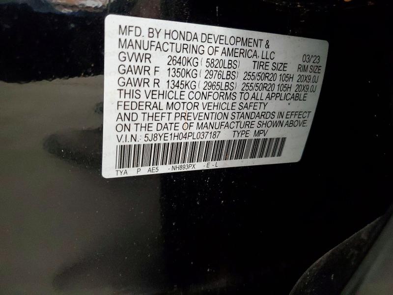 Продажа на аукционе авто 2023 Acura Mdx, vin: 5J8YE1H04PL037187, номер лота: 74774285