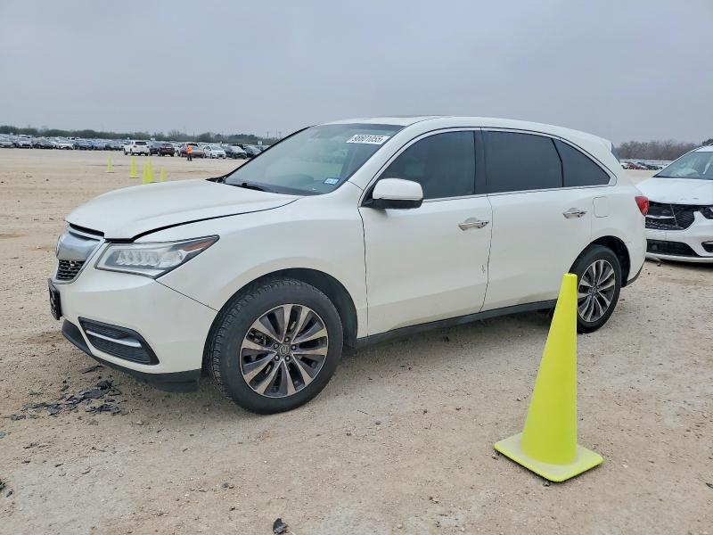 Продажа на аукционе авто 2015 Acura Mdx Techno, vin: 5FRYD3H44FB011267, номер лота: 98601055