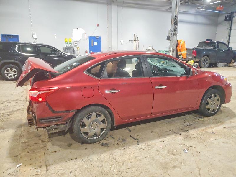 72277925 :رقم المزاد ، 3N1AB7AP5HL656196 vin ، 2017 Nissan Sentra مزاد بيع