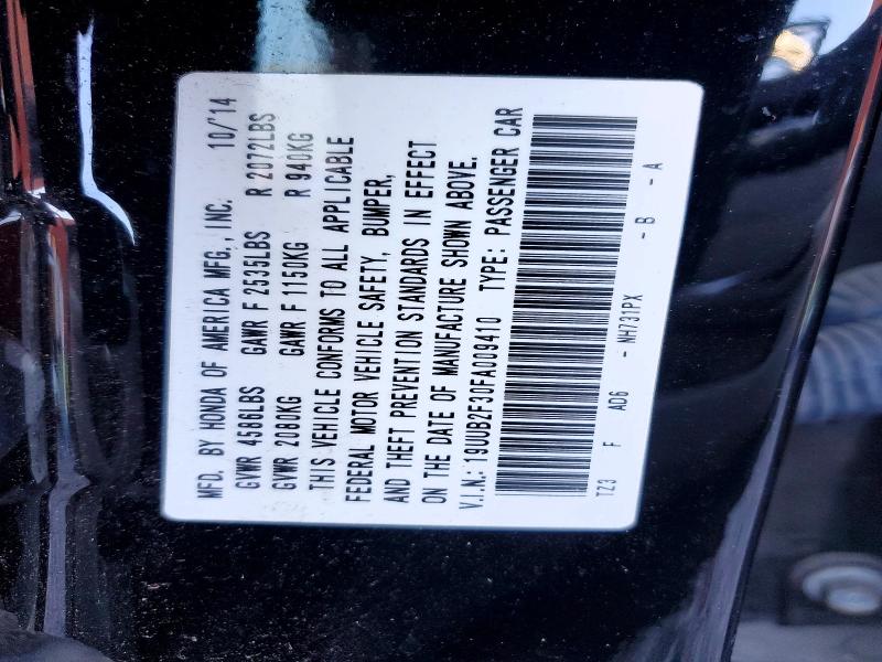 Aukcja sprzedaży 2015 Acura Tlx, vin: 19UUB2F30FA009410, numer aukcji: 73677905