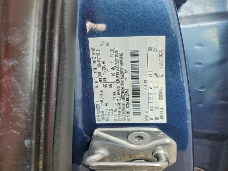 Aukcja sprzedaży 2018 Ford Escape Se, vin: 1FMCU0GDXJUC85760, numer aukcji: 72479705