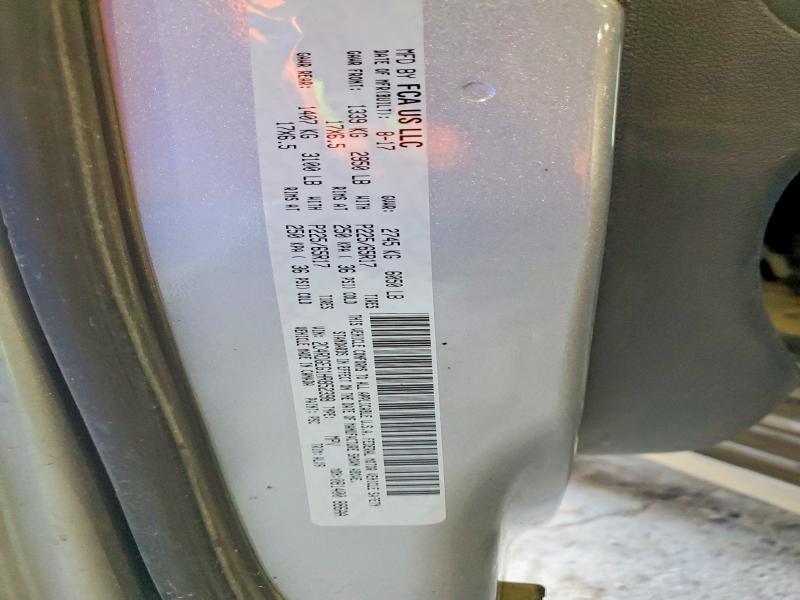 72220735 :رقم المزاد ، 2C4RDGEG1HR852398 vin ، 2017 Dodge Grand Caravan مزاد بيع