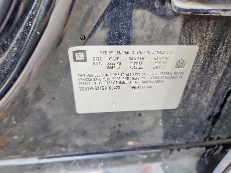 Aukcja sprzedaży 2016 Cadillac Xts Premiu, vin: 2G61P5S31G9100423, numer aukcji: 74921385