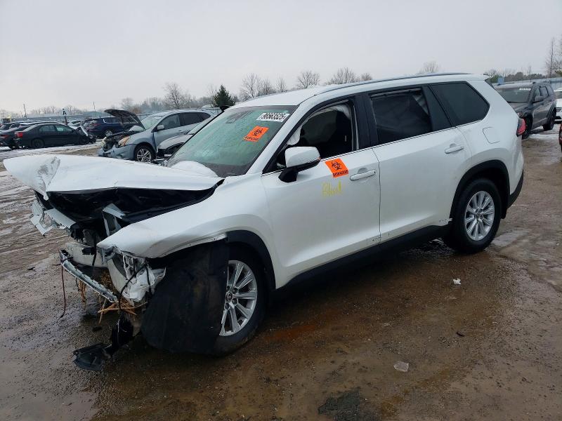 2024 Toyota Grand Highlander მანქანა იყიდება აუქციონზე, vin: 5TDAAAB53RS055553, აუქციონის ნომერი: 98563525