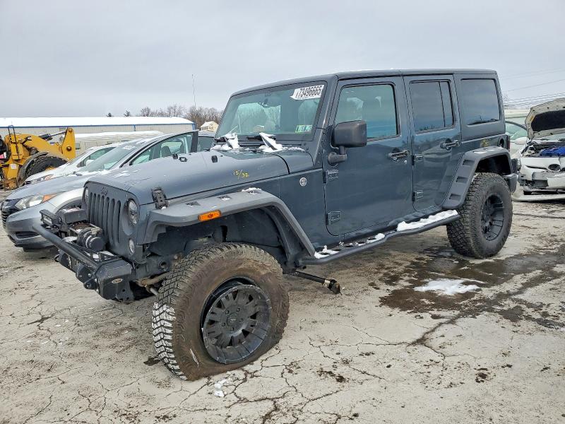 2017 Jeep Wrangler Unlimited მანქანა იყიდება აუქციონზე, vin: 1C4BJWDG1HL587142, აუქციონის ნომერი: 73496665