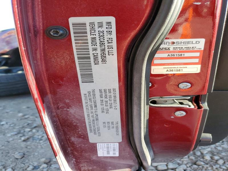 99506645 :رقم المزاد ، 2C3CCABG7MH585461 vin ، 2021 Chrysler 300 مزاد بيع