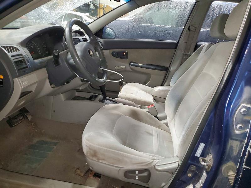 Продаж на аукціоні авто 2004 Kia Spectra, vin: KNAFE121145046501, номер лоту: 98856545