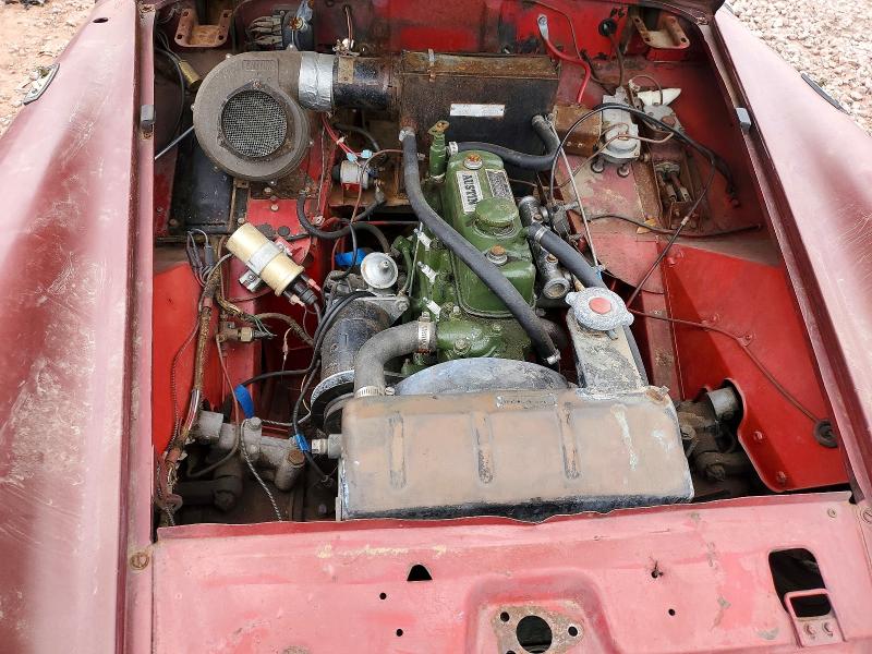 1964 Austin Sprite მანქანა იყიდება აუქციონზე, vin: HAN8L41205, აუქციონის ნომერი: 98720265
