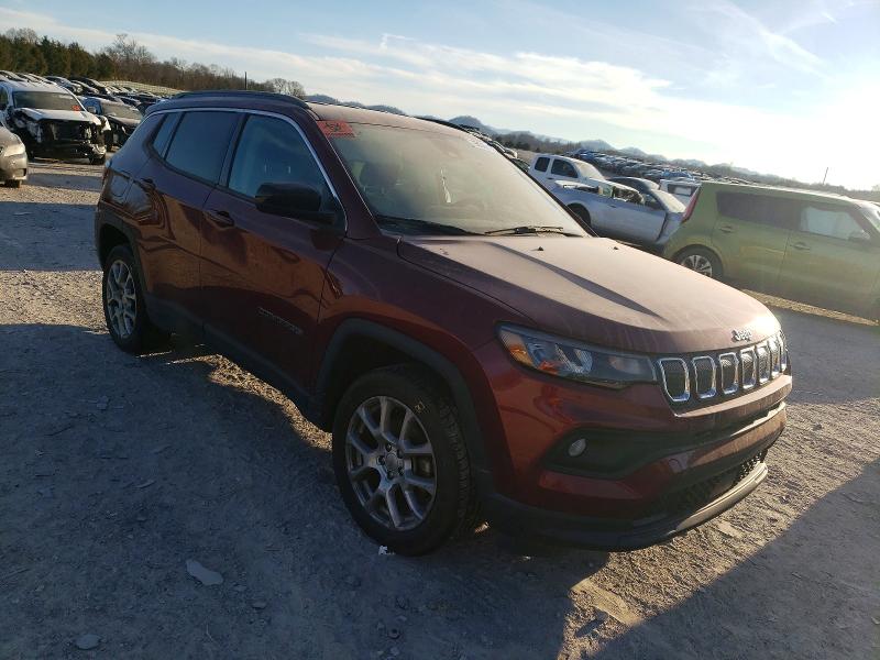 2022 Jeep Compass მანქანა იყიდება აუქციონზე, vin: 3C4NJDFB7NT195897, აუქციონის ნომერი: 98020175