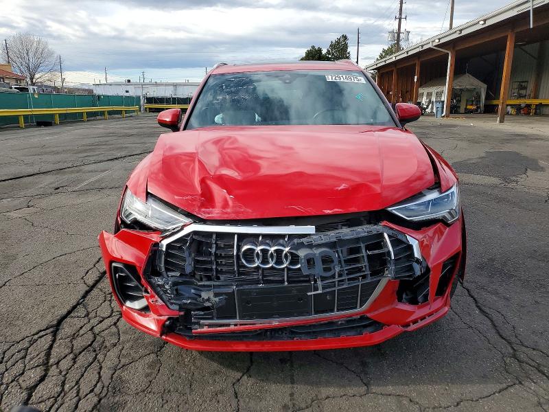 Продажа на аукционе авто 2023 Audi Q3, vin: WA1DECF38P1116745, номер лота: 72914975