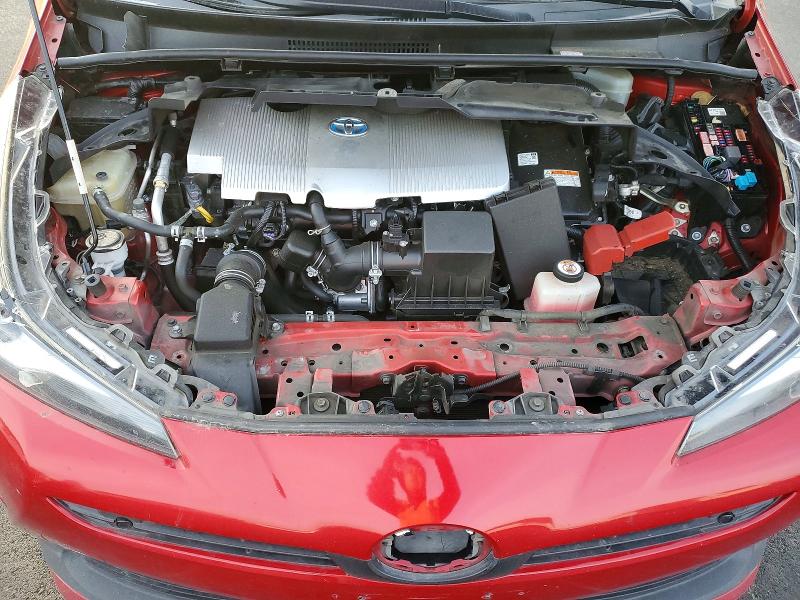 75678855 :رقم المزاد ، JTDKARFU1K3070256 vin ، 2019 Toyota Prius مزاد بيع