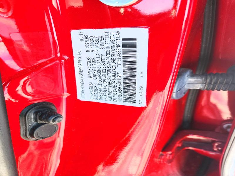 74125775 :رقم المزاد ، 19UUB3F67JA005573 vin ، 2018 Acura Tlx مزاد بيع