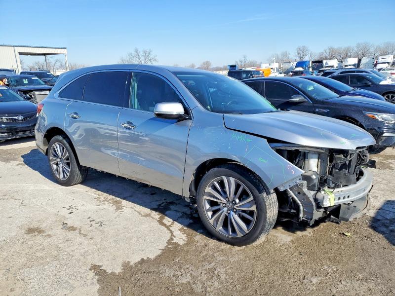 75066305 :رقم المزاد ، 5J8YD4H52JL003790 vin ، 2018 Acura Mdx مزاد بيع