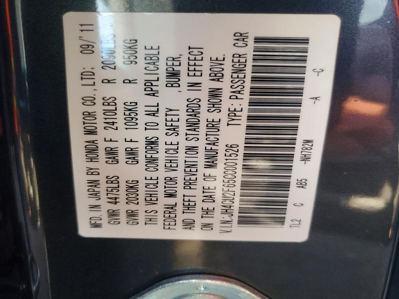 Aukcja sprzedaży 2012 Acura Tsx Tech, vin: JH4CU2F65CC001526, numer aukcji: 99472545