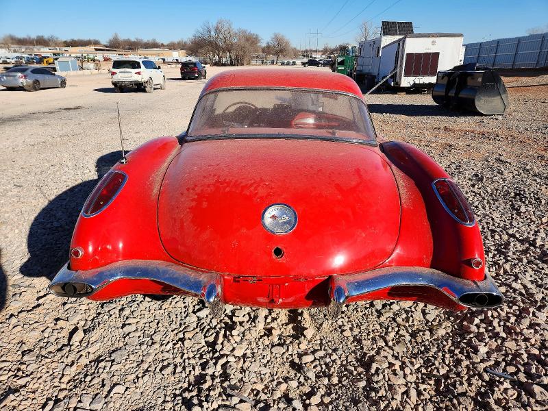 Auction sale of the 1960 Chevrolet Corvette, vin: 00867S109919, lot number: 96575115