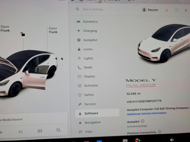 Продаж на аукціоні авто 2021 Tesla Model Y, vin: 5YJYGDEF6MF251776, номер лоту: 99211735