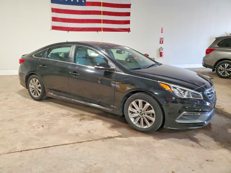 98990825 :رقم المزاد ، 5NPE34AF6HH462293 vin ، 2017 Hyundai Sonata مزاد بيع