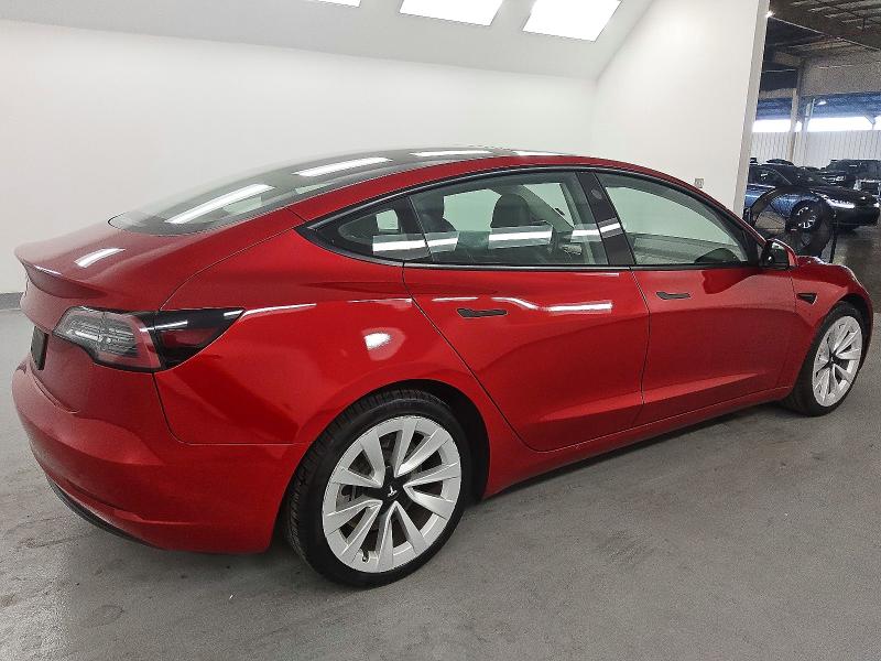 Aukcja sprzedaży 2022 Tesla Model 3, vin: 5YJ3E1EAXNF304189, numer aukcji: 72809235