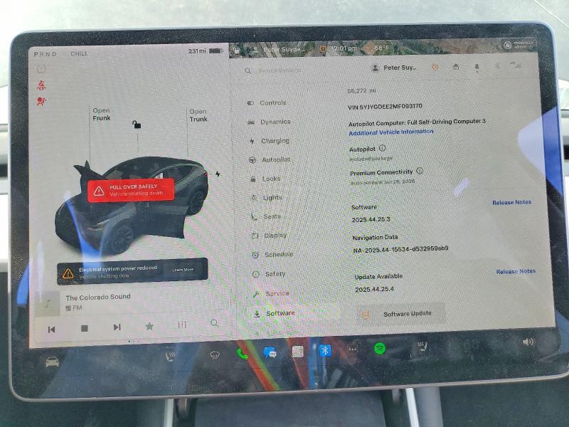 Продажа на аукционе авто 2021 Tesla Model Y, vin: 5YJYGDEE2MF093170, номер лота: 72779715