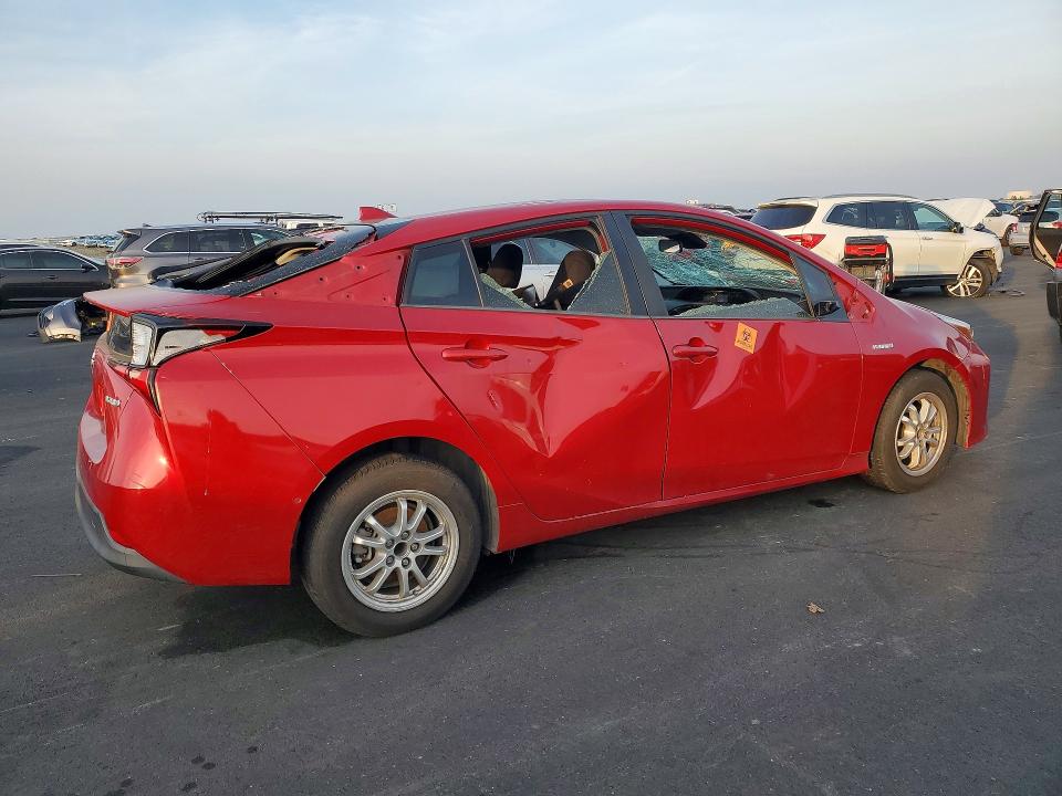 75678855 :رقم المزاد ، JTDKARFU1K3070256 vin ، 2019 Toyota Prius مزاد بيع