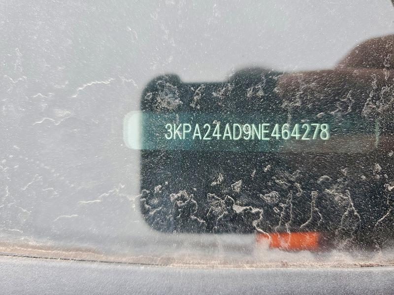 Продажа на аукционе авто 2022 Kia Rio, vin: 3KPA24AD9NE464278, номер лота: 75020355