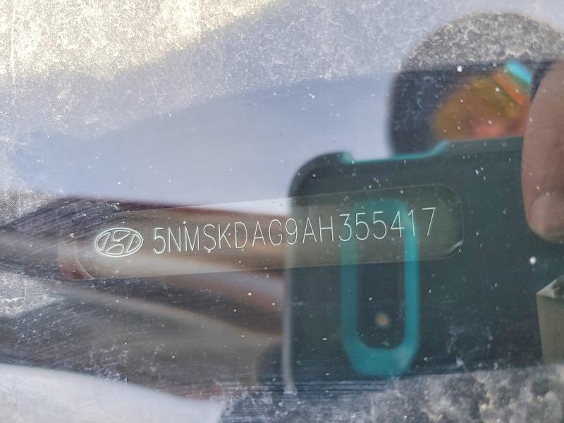 Aukcja sprzedaży 2010 Hyundai Santa Fe, vin: 5NMSKDAG9AH355417, numer aukcji: 97792305