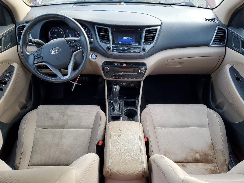 2017 Hyundai Tucson მანქანა იყიდება აუქციონზე, vin: KM8J33A22HU562866, აუქციონის ნომერი: 97890565