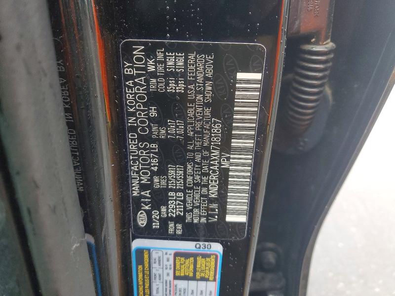 Продаж на аукціоні авто 2021 Kia Seltos, vin: KNDERCAAXM7181867, номер лоту: 97091155