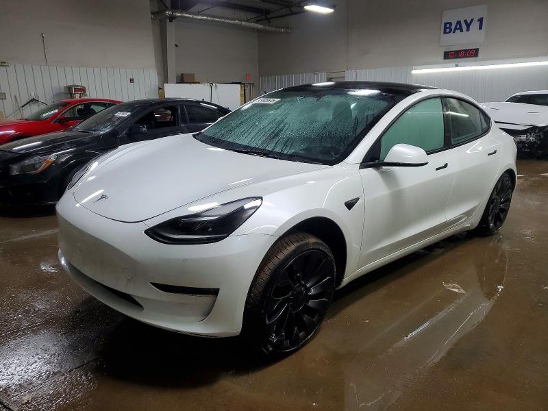 2023 Tesla Model 3 მანქანა იყიდება აუქციონზე, vin: 5YJ3E1ECXPF667791, აუქციონის ნომერი: 98445675