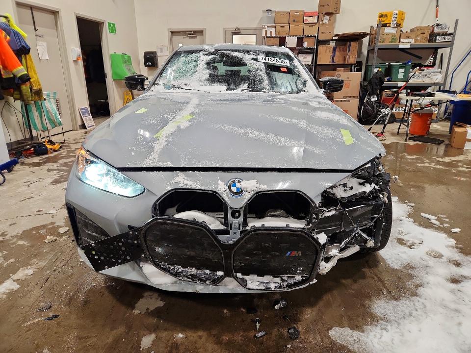 2023 Bmw I4 მანქანა იყიდება აუქციონზე, vin: WBY33AW0XPFN43380, აუქციონის ნომერი: 74124835