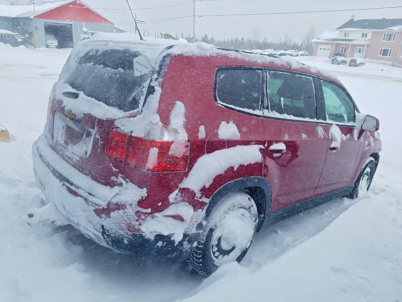 2012 Chevrolet Orlando მანქანა იყიდება აუქციონზე, vin: KL77P2EM7CK557754, აუქციონის ნომერი: 97950915